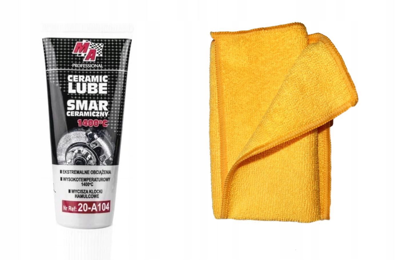 Pasta Ceramiczna Biała Do Montażu Wtryskiwaczy 50 g Mikrofibra