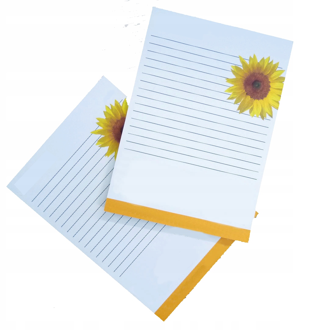 NOTESY klejone 25-kartkowe A6 BLOCZKI reklamowe z NADRUKIEM Logo 50 sztuk Rodzaj notes