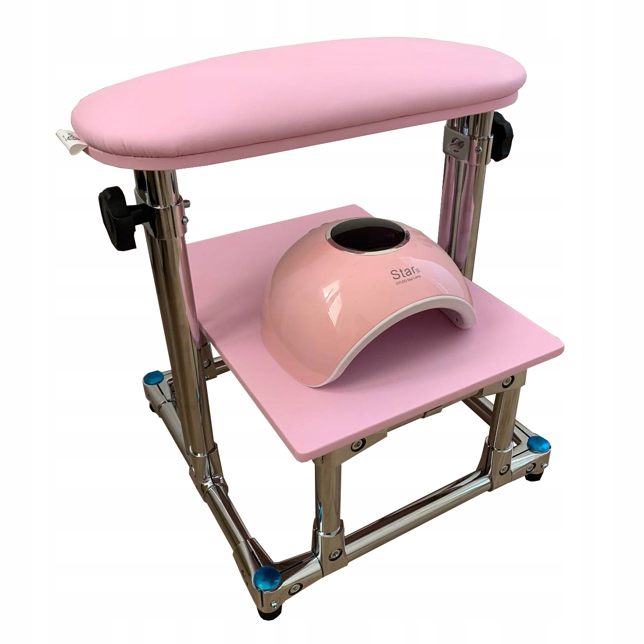 Podnóżek do pedicure z półką AKRI, stojak do pedicure