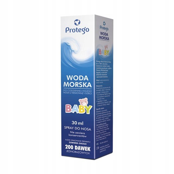 

Protego Baby Spray Woda Morska do Nosa Katar 30ml