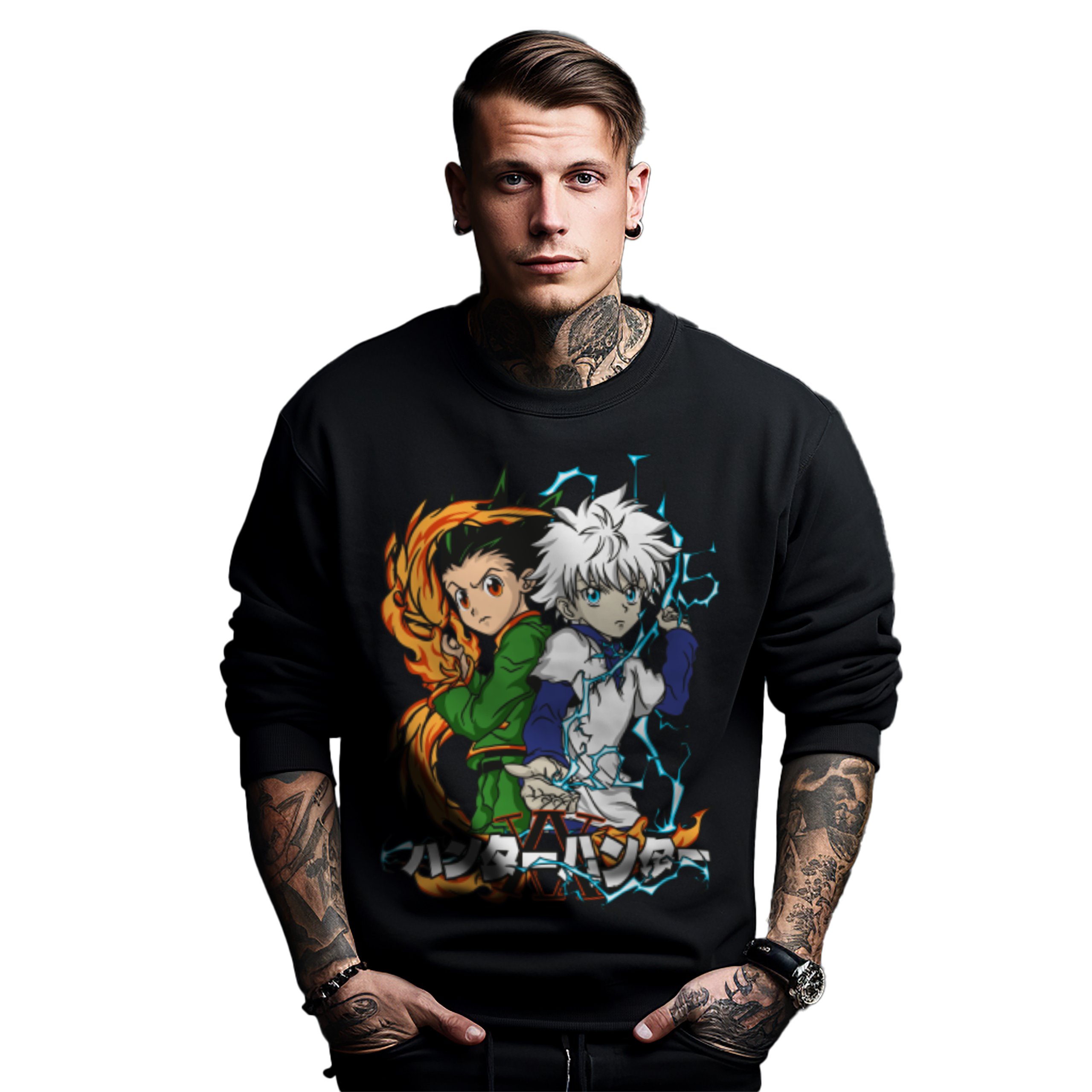 Mikina s potiskem Anime Hunter X Hunter
