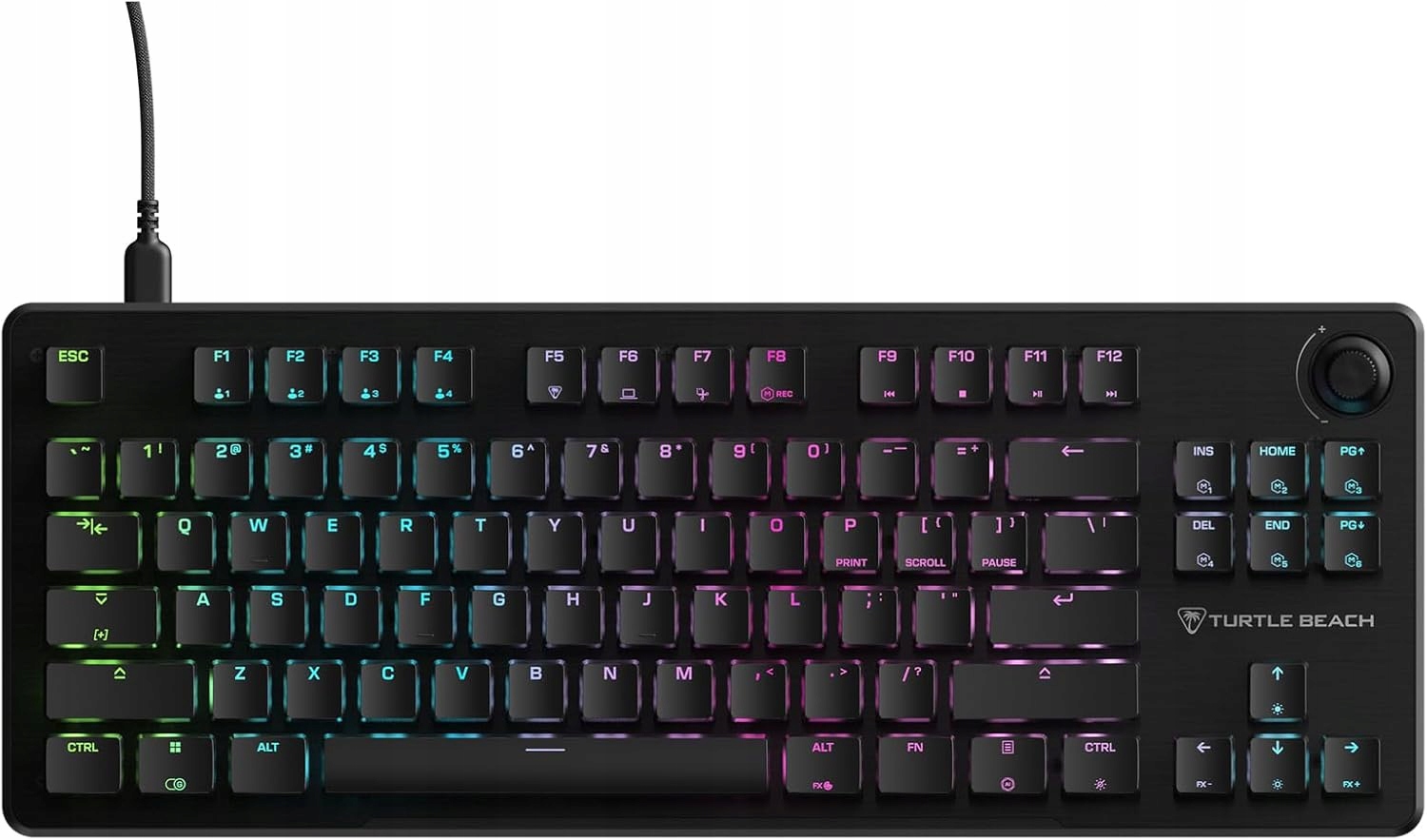 Herní mechanická klávesnice Tkl Rgb s hot-swap a Usb-c