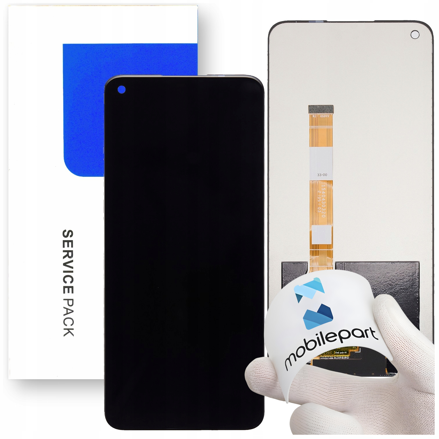 Matryca do Realme 8i Service Pack LCD RMX3151 Ekran Oryginał Mobilepart