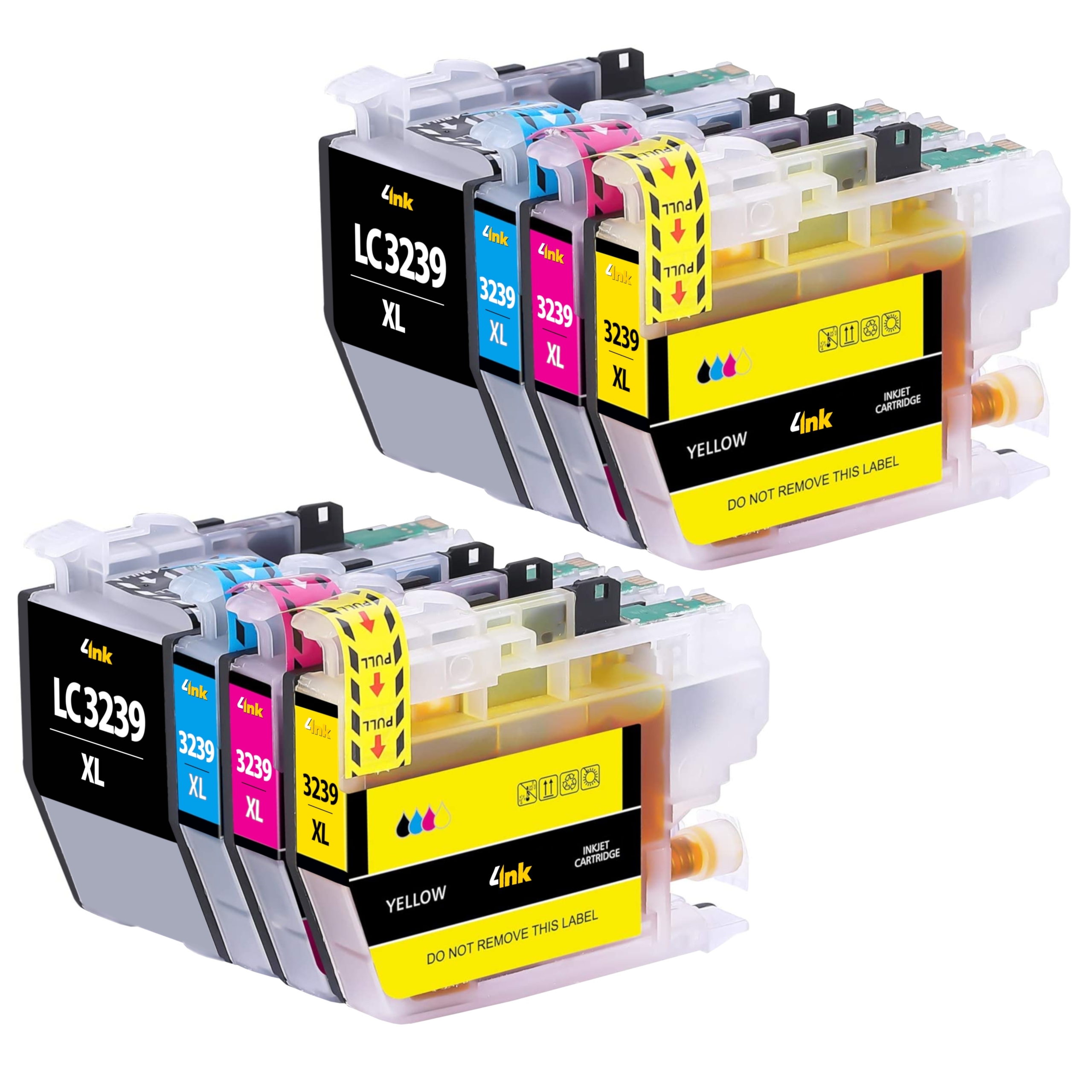 8x Tusz LC-3239 XL Pro Tiskárnu Brother MFC-J6945DW