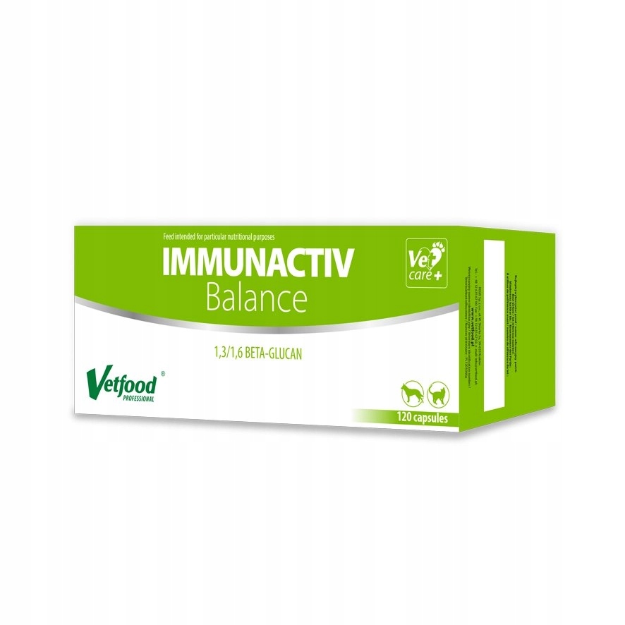 Levně Vetfood Immunactiv Balance 120tab Vetfood