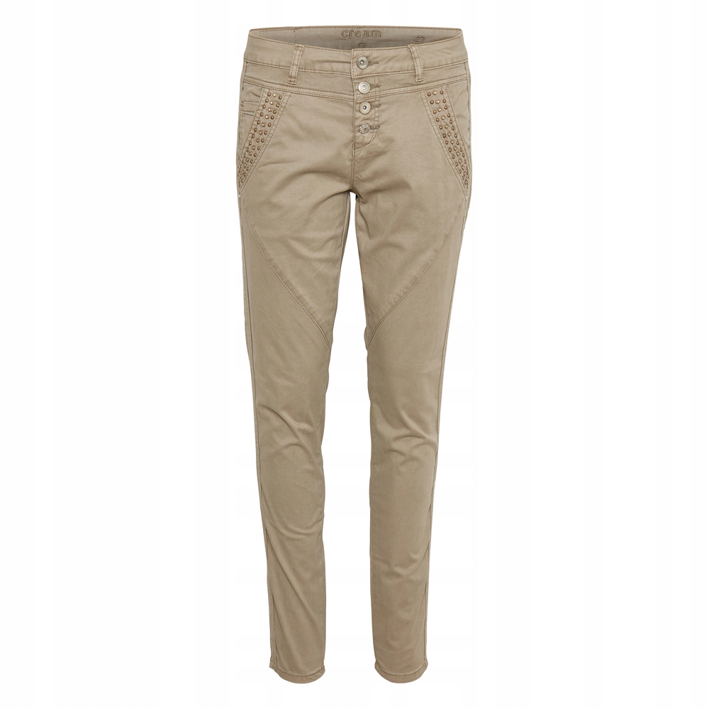 

Cream Beżowe Spodnie Baiily Fit jeansy 26 489zł