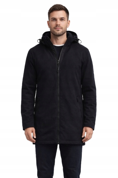 Selected Homme Tmavě Modrá Bunda Parka S Kapucí A Podšívkou Xs N1E