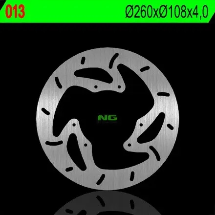 Brzdový Kotúč Predný NG013 (260X108X4) (6X7.5mm)