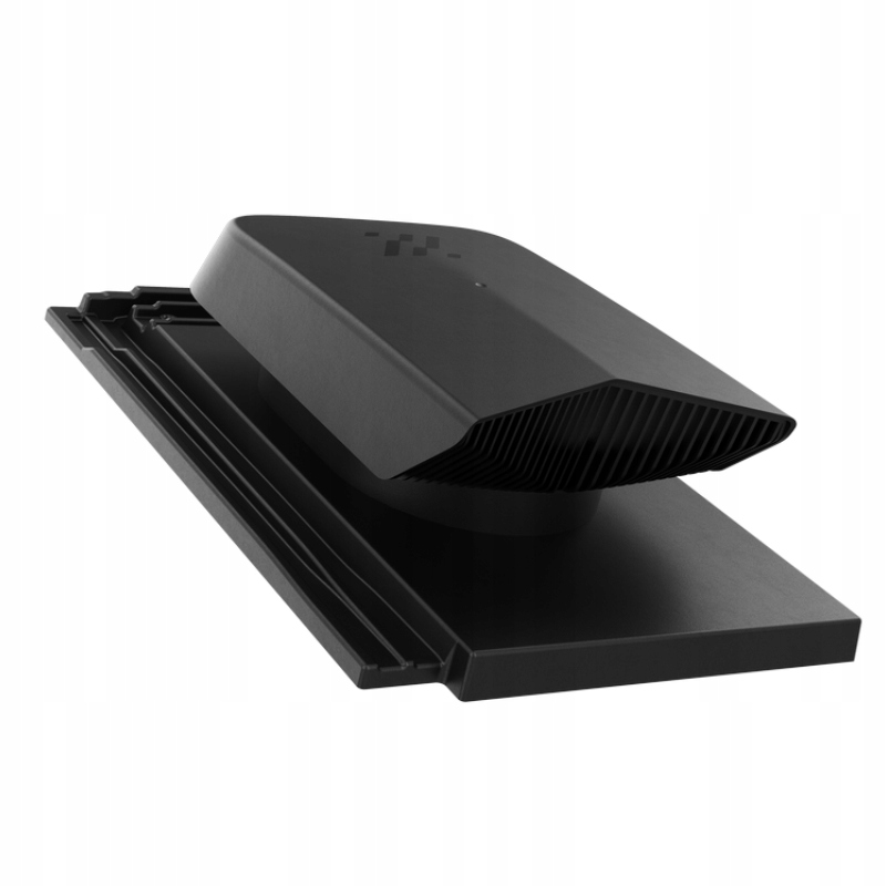 Ventilační střešní ventilátor Koramic Orea 9 Černý