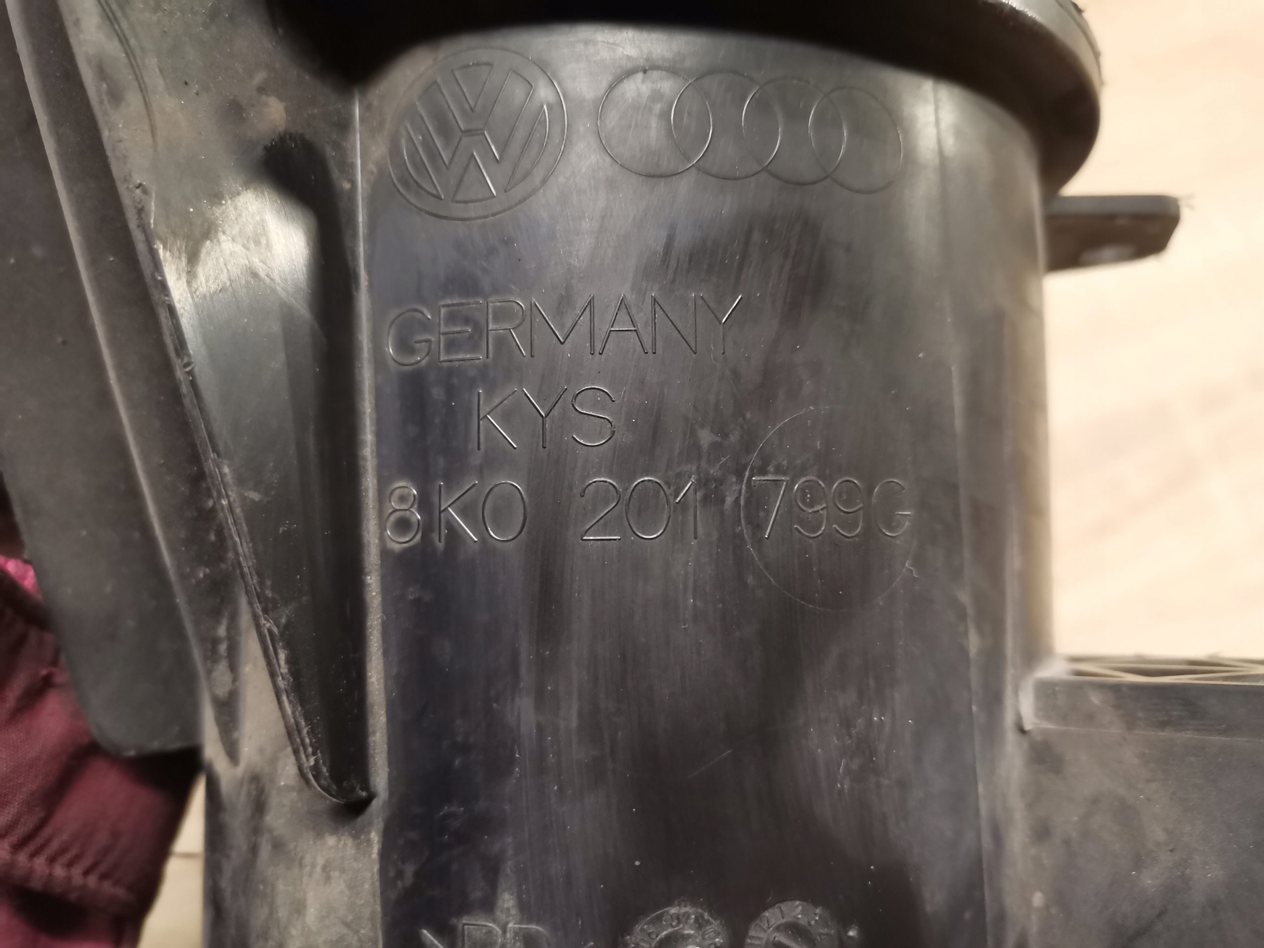 carbon filter AUDI A4 B8 A5 1.8 2.0 TFSI 8K0201799G
