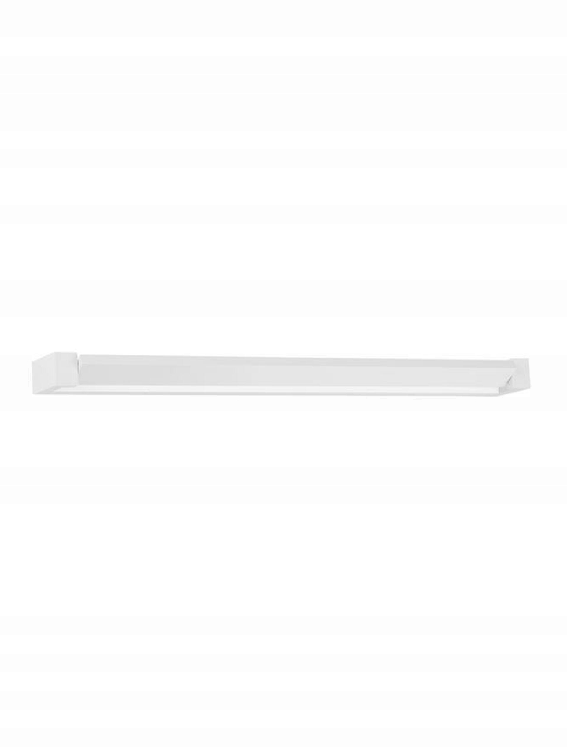 Nova Luce nástenné svietidlo Line biely hliník a akryl Led 20W 230V 3000K IP2