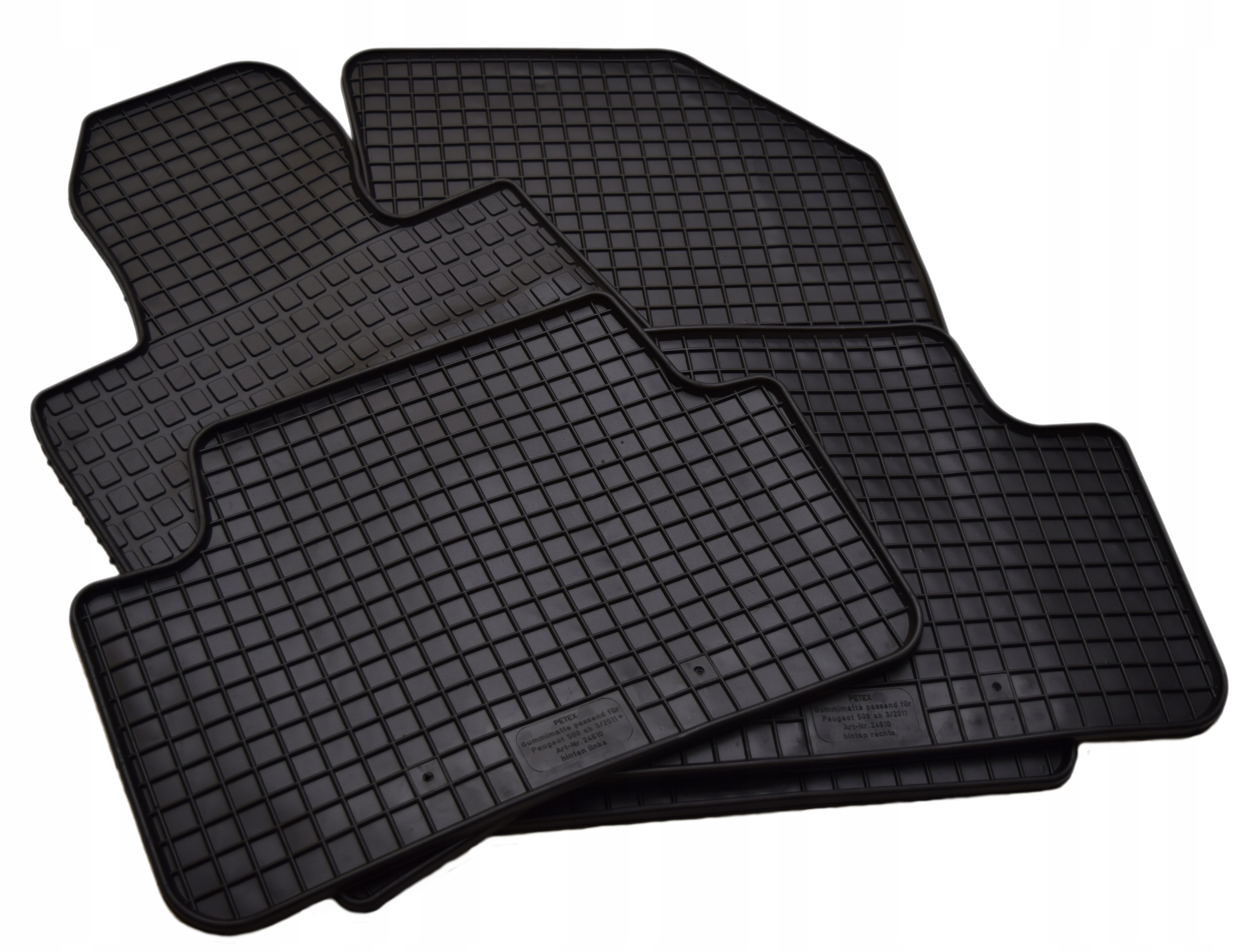 Peugeot 508 2011-2017r. Dywaniki Gumowe - Petex Producent Petex