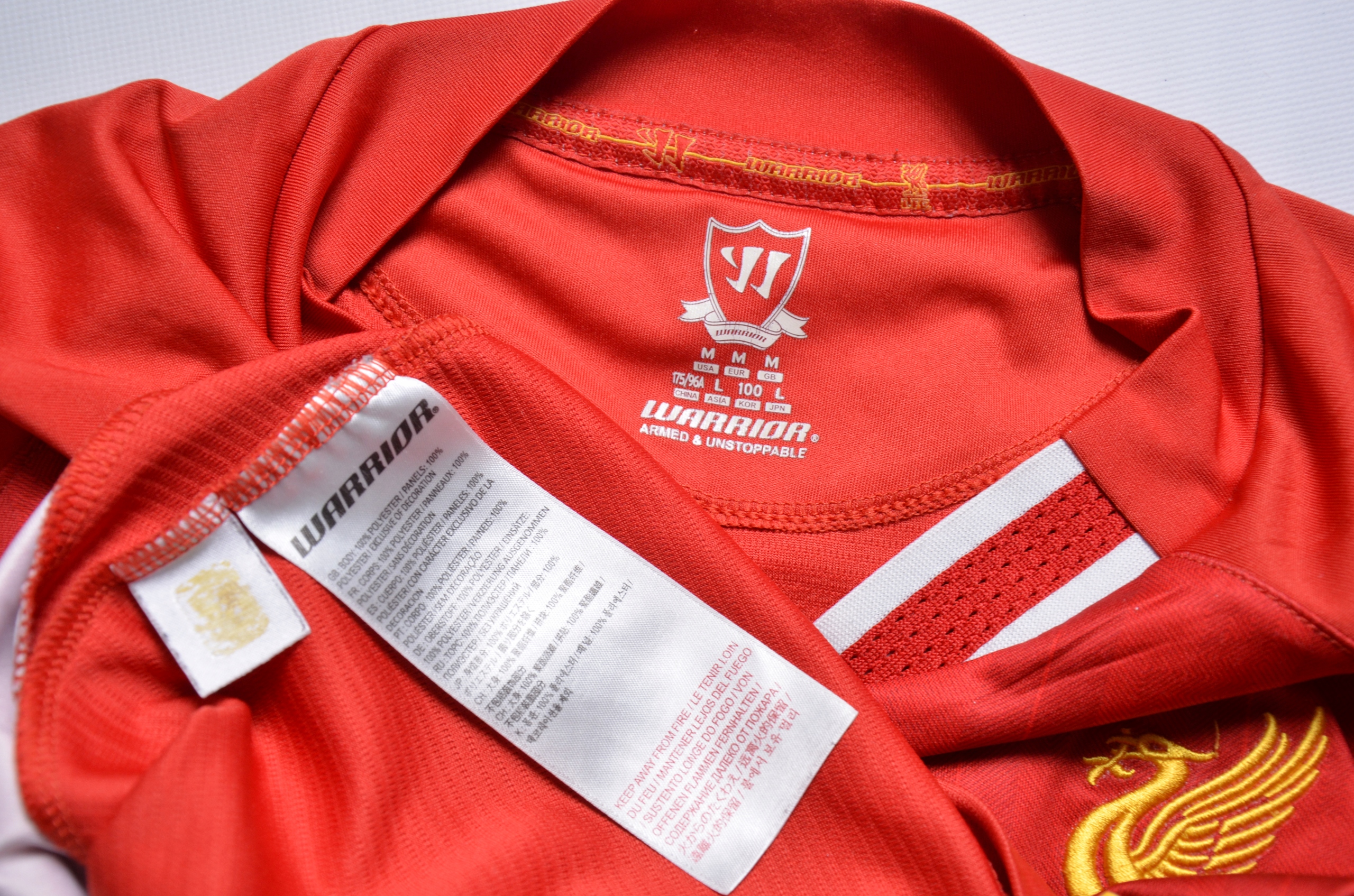 WARRIOR LIVERPOOL KOSZULKA COUTINHO nr 10 roz M Rękaw krótki rękaw