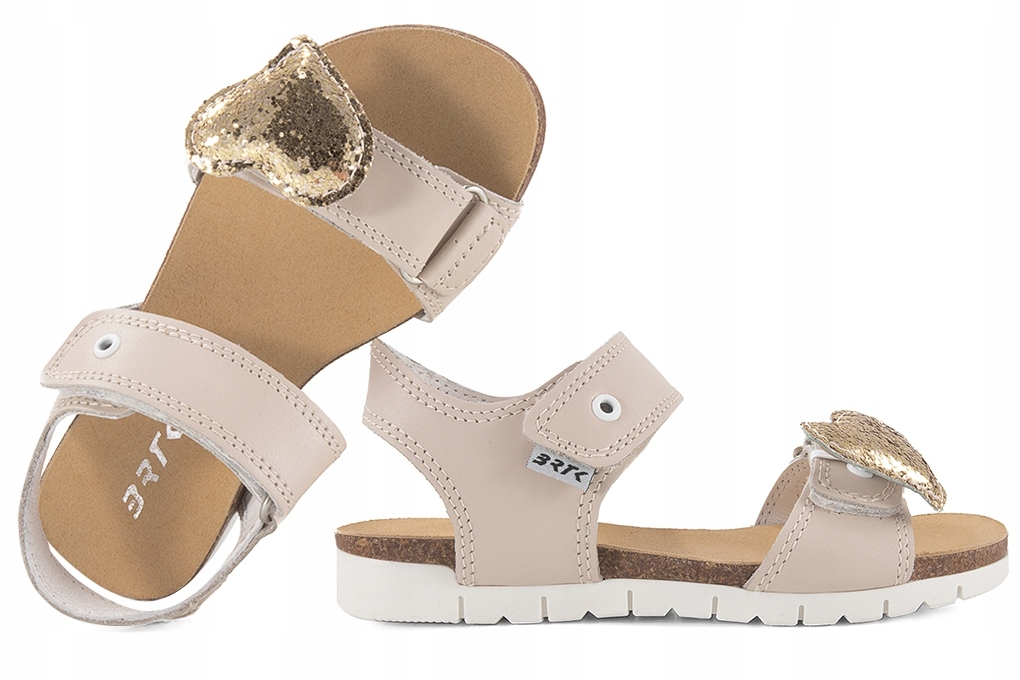 

Bartek 19183021 Sandałki Fusbety Sandały beżowe 36