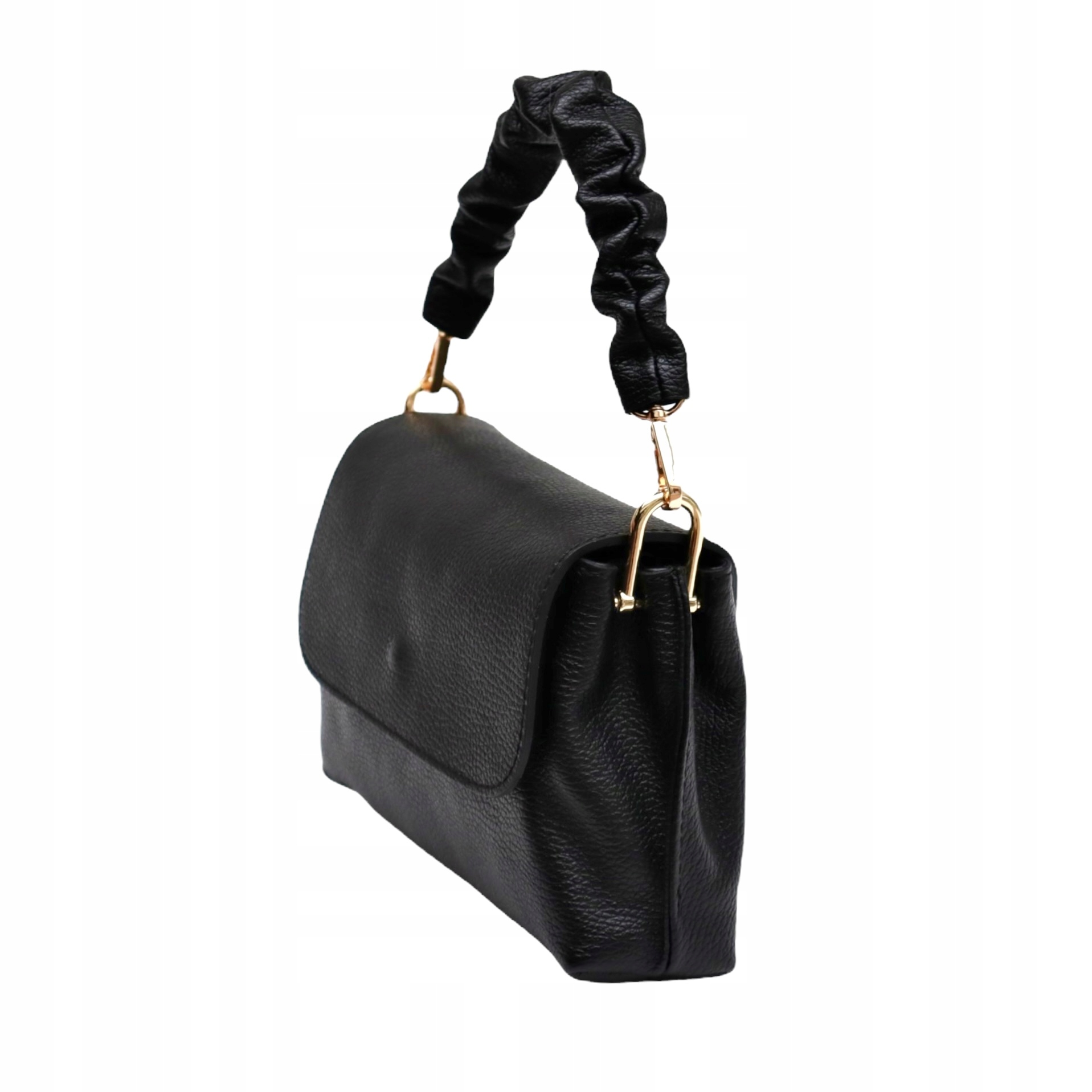 Torebka Damska skóra naturalna Barbara Czarny Stan opakowania oryginalne