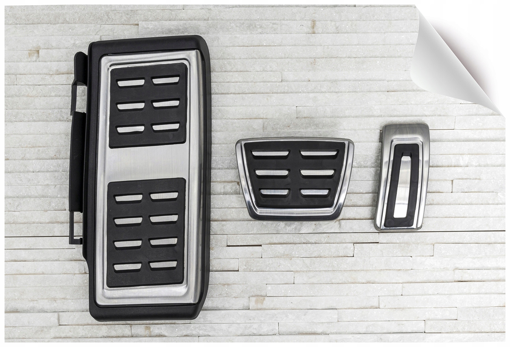 NAKŁADKI NA PEDAŁY NAKŁADANE SEAT LEON MK3 III 2012-2020 AUTOMAT Producent inny