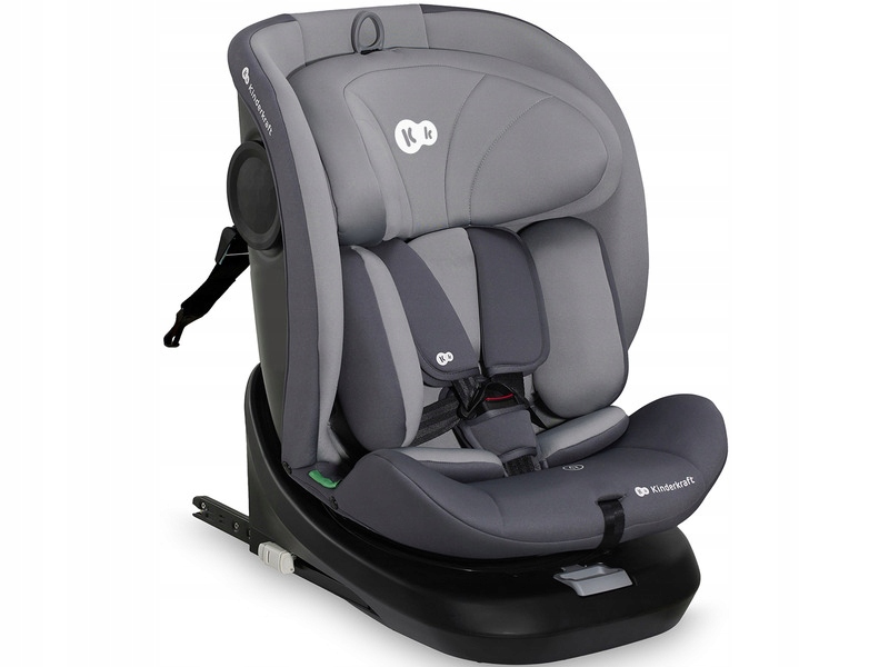 Fotelik samochodowy Kinderkraft I-Grow I-Size (0-36 kg) Szary