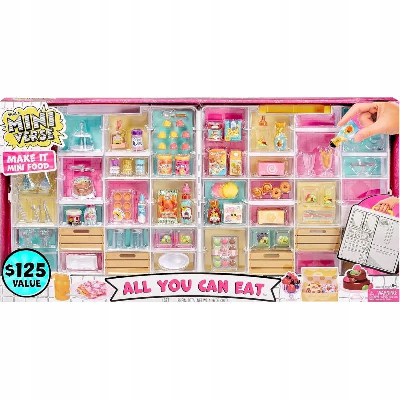 MGA Miniverse – Mini Food Maxi set