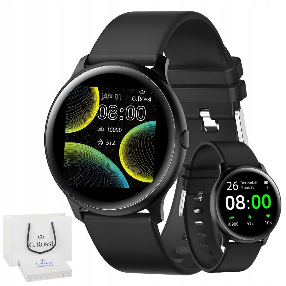Zegarek SMARTWATCH DAMSKI ROZMOWY SMS KROKI TĘTNO