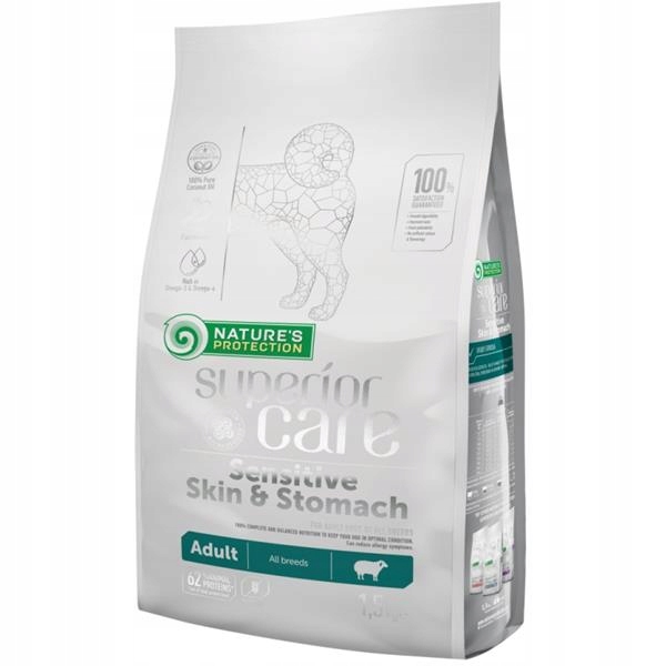 Levně Nature's Protection Superior Care Dog Dry Sensitive Adult Lamb 1,5 kg