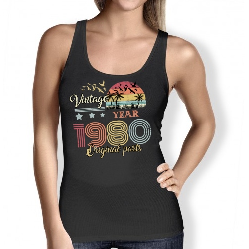 

Koszulka Damska Top Urodziny Vintage