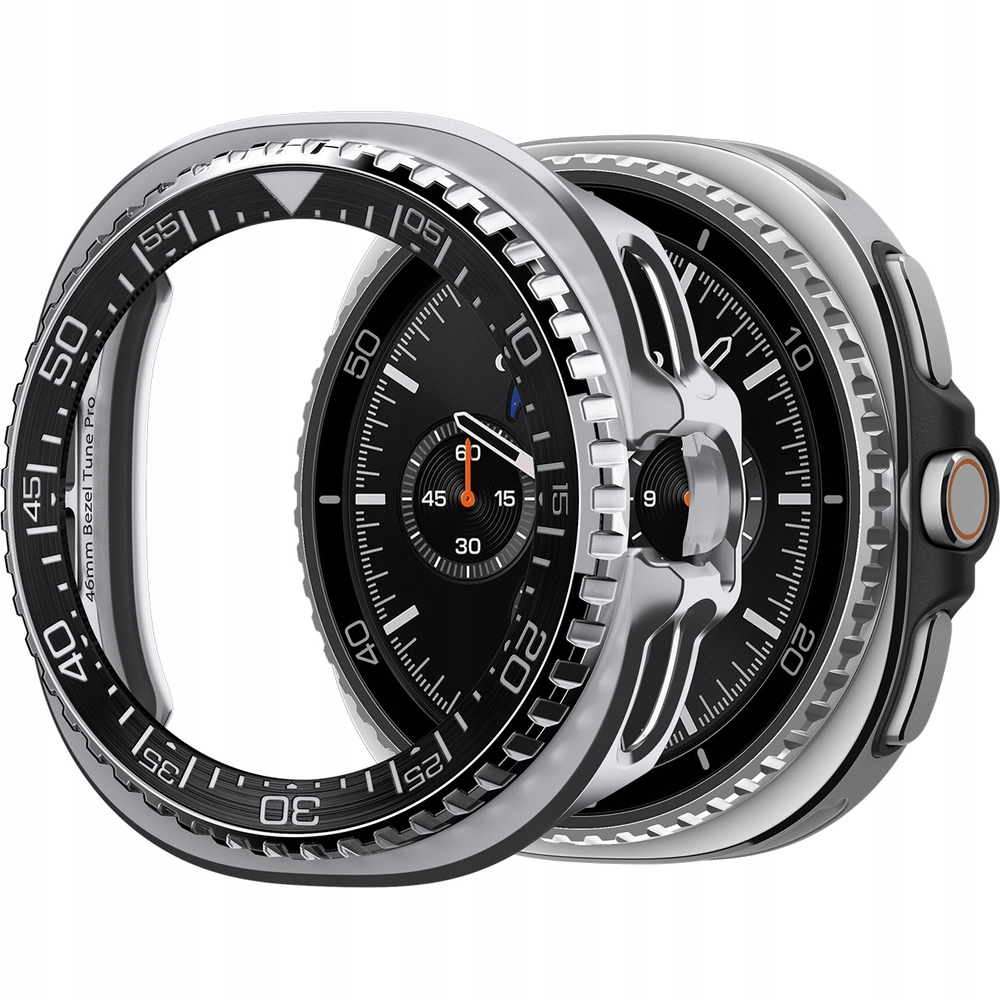 Pouzdro s krytem na bezel pro Galaxy Watch 8 Classic 46 mm, Spigen