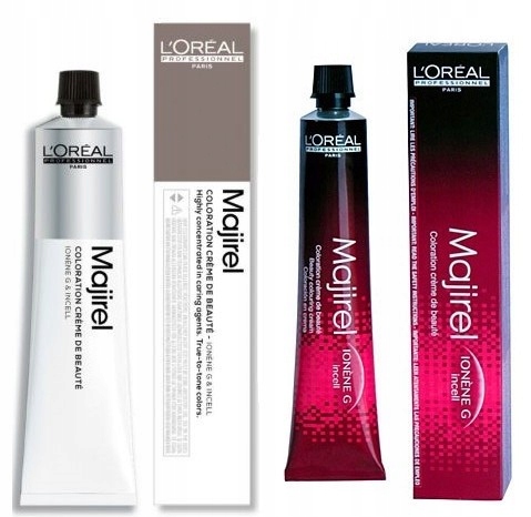 

Loreal Majirel Zestaw Farba 50ml Oxydant 75ml