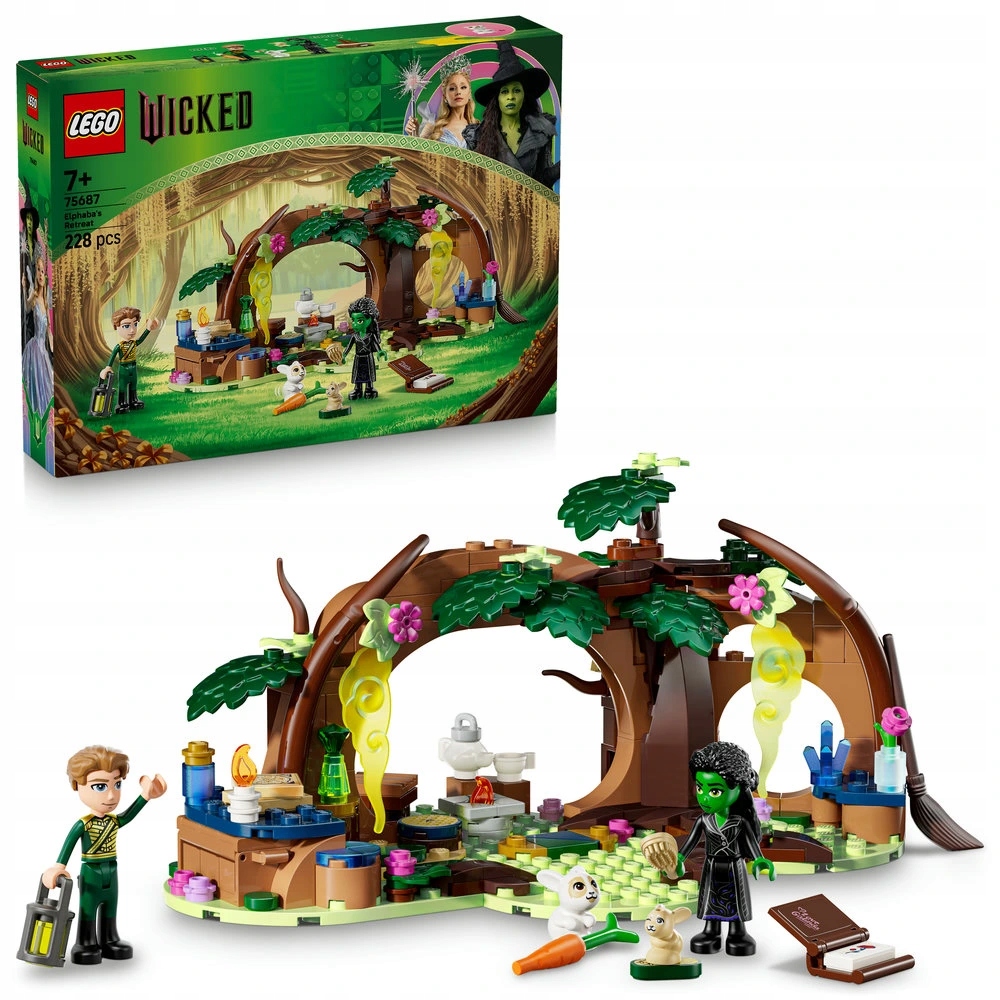LEGO Wicked 75687 Elphaba i jej kryjówka