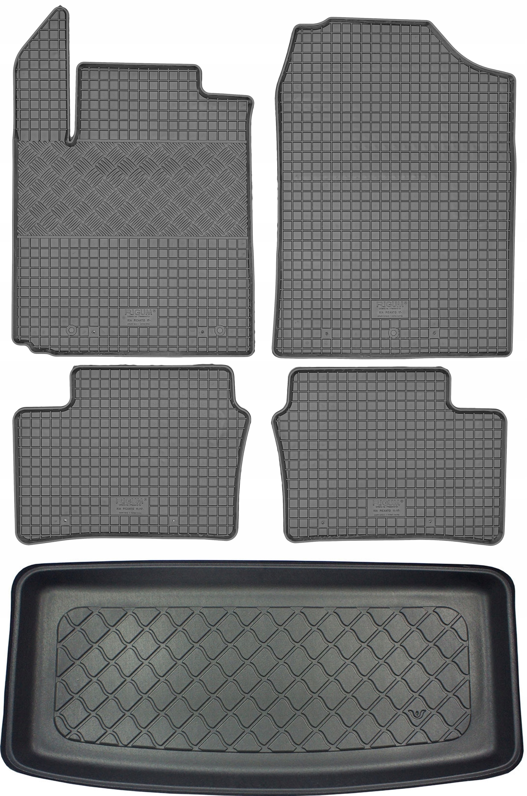 Kia Picanto III Ja Hb 2017 Koberce rohože