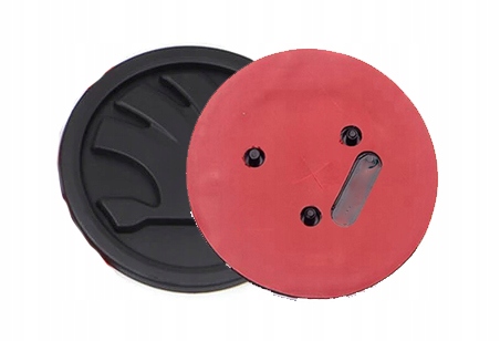 

Emblemat logo znaczek Skoda 88mm czarny mat