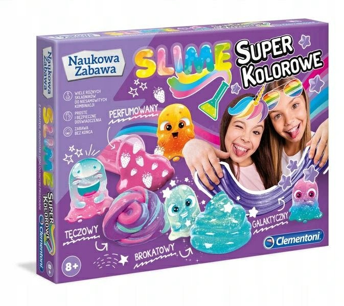 

Clementoni slime kolorowe 50636