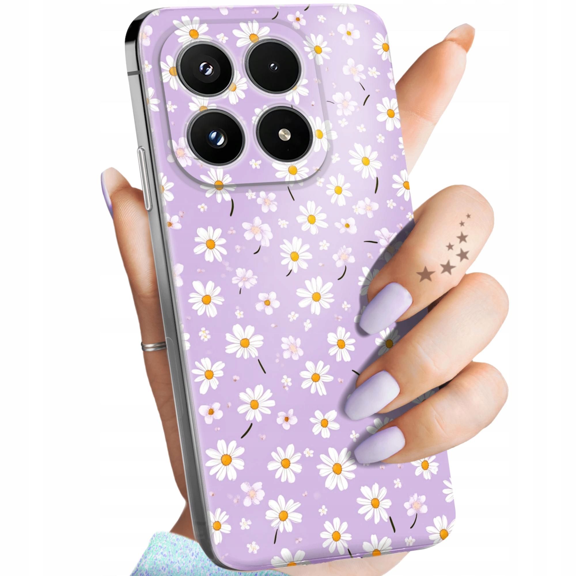 Etui Do Xiaomi 17 Wiosna Kwiaty Rośliny Obudowa Pokrowiec Case