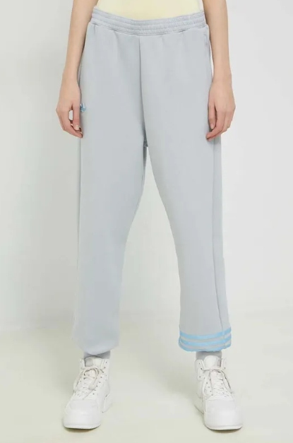 adidas Originals tepláky šedé IB7318 Joggers volný střih M/L