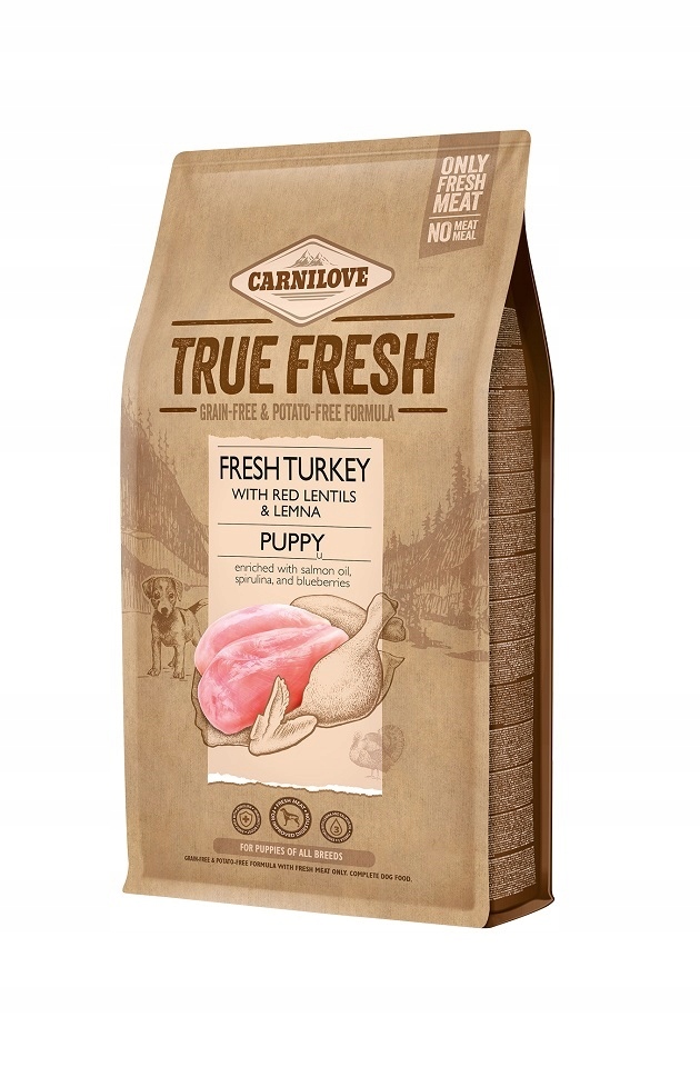 Carnilove True Fresh Turkey pro štěňata 4 kg