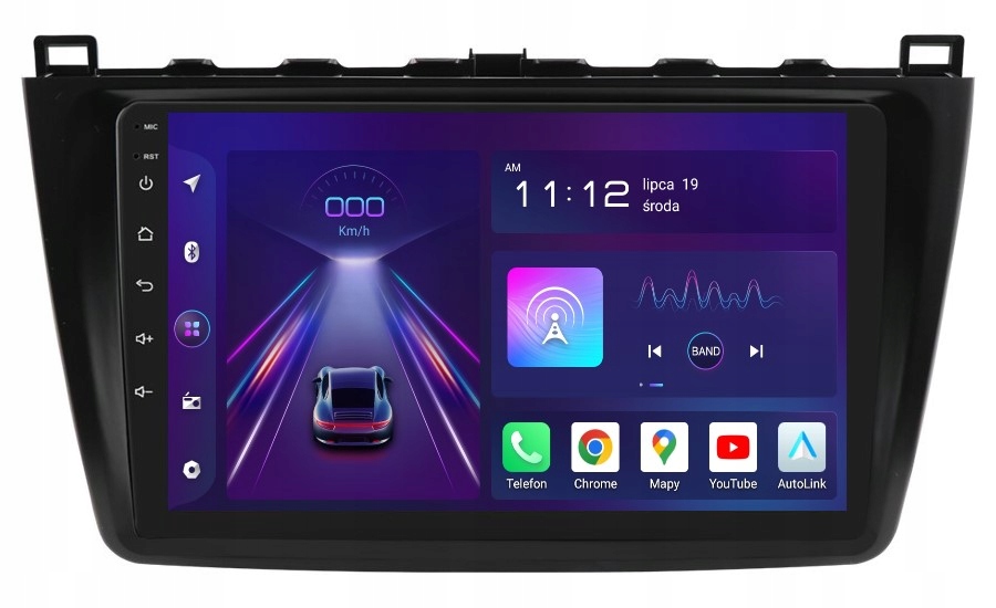 Navigácia Rádio 2DIN Android Mazda 6 II 2 8/256 Gb Dsp Carplay Lte