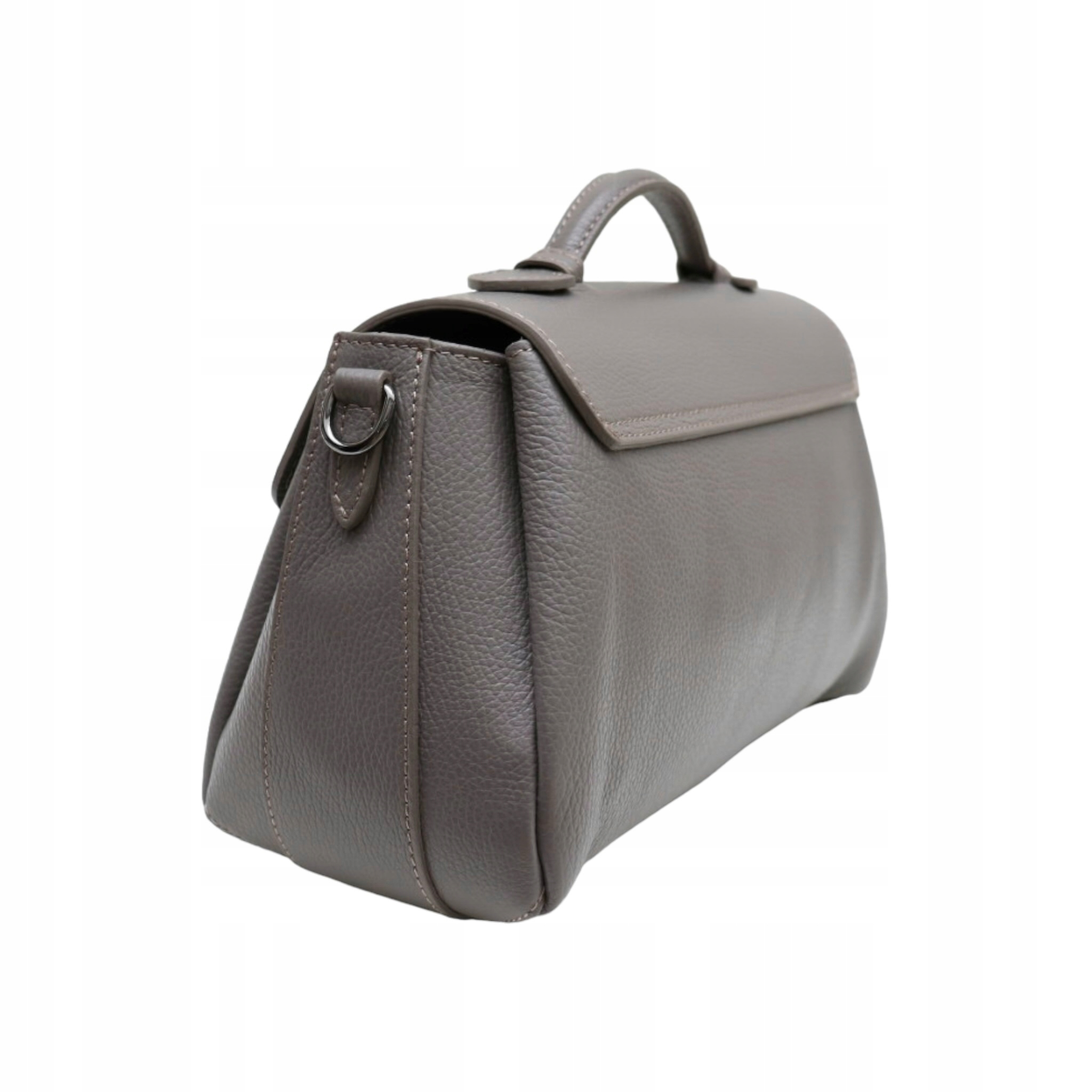 Torebka Licowa skóra naturalna Federica Szary Model Federica