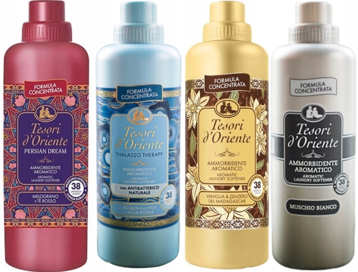 Levně Tesori d'Oriente Sada 4 krásných aviváží 760 ml Ptvm