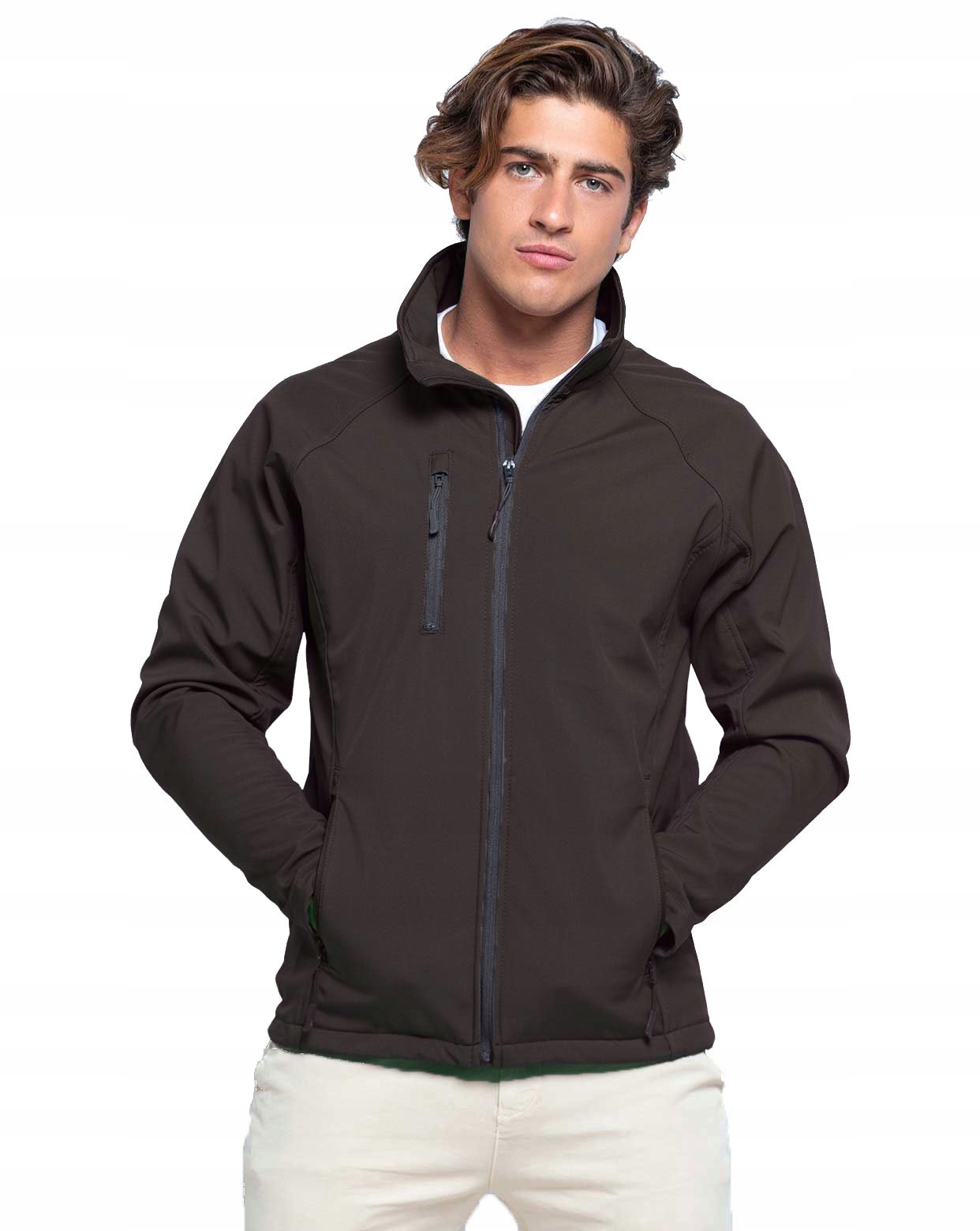 

Kurtka męska Softshell Ocieplana Hiszpan grafi XL