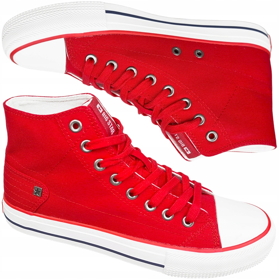 

Trampki Big Star damskie czerwone DD274334 buty 38
