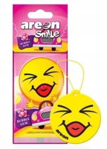 

Areon, Smile Odświeżacz do samochodu Bubble Gum