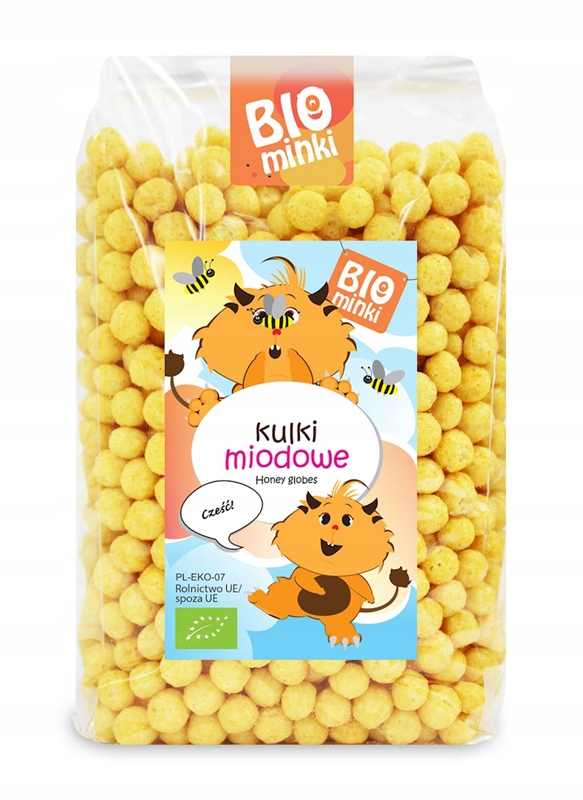 Levně 4x Biominki Medové kuličky Bio 300 g