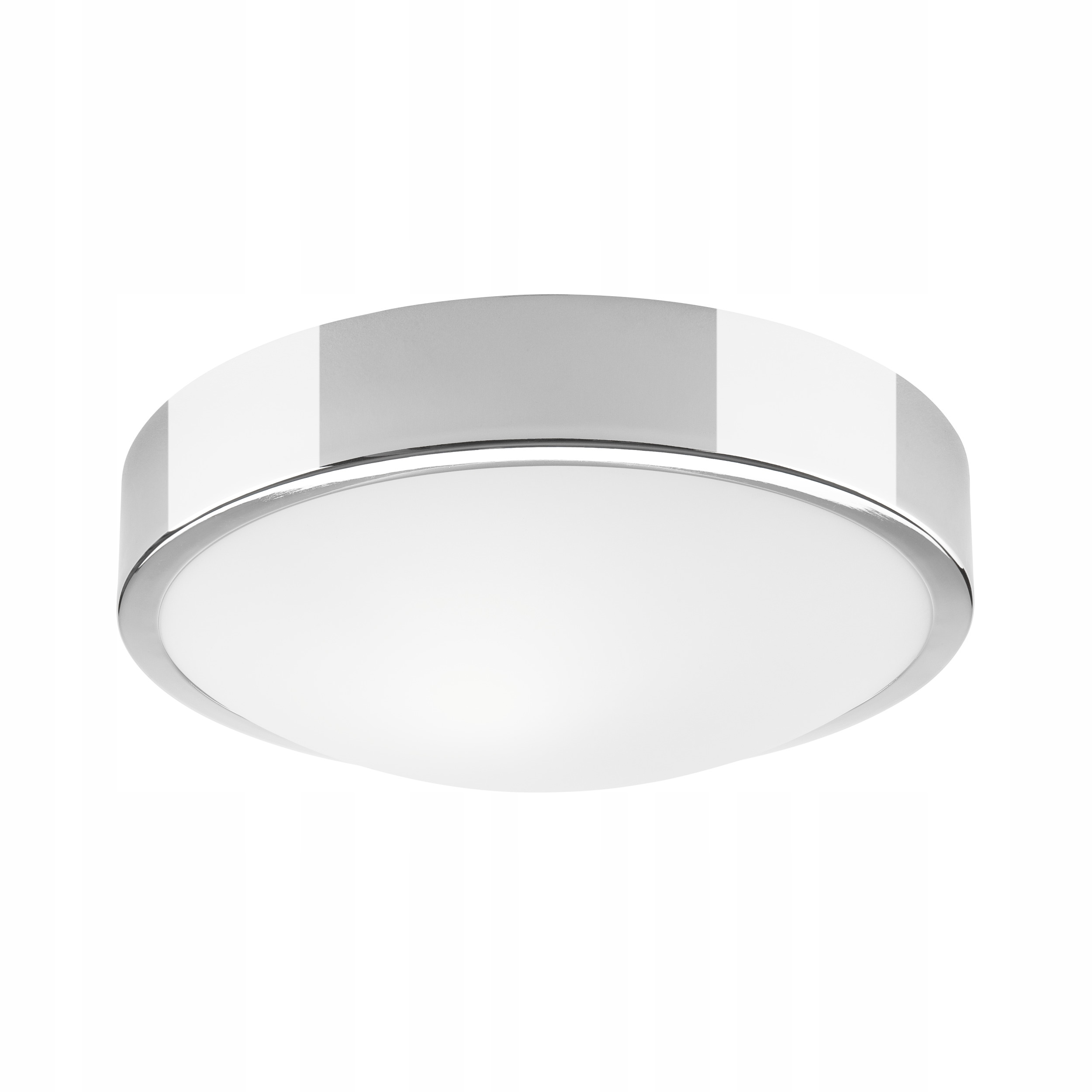 Plafon Lampa Sufitowa Lamkur Jonas 44309 Chrom Biały