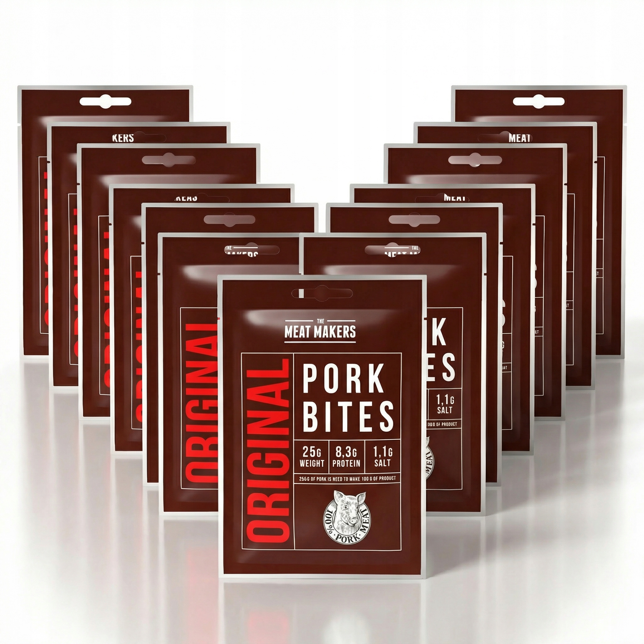 Levně Sušené vepřové maso The Meat Makers 15x 25 g