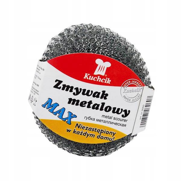 

Zmywak Metalowy Druciak Max 1szt. Kuchcik