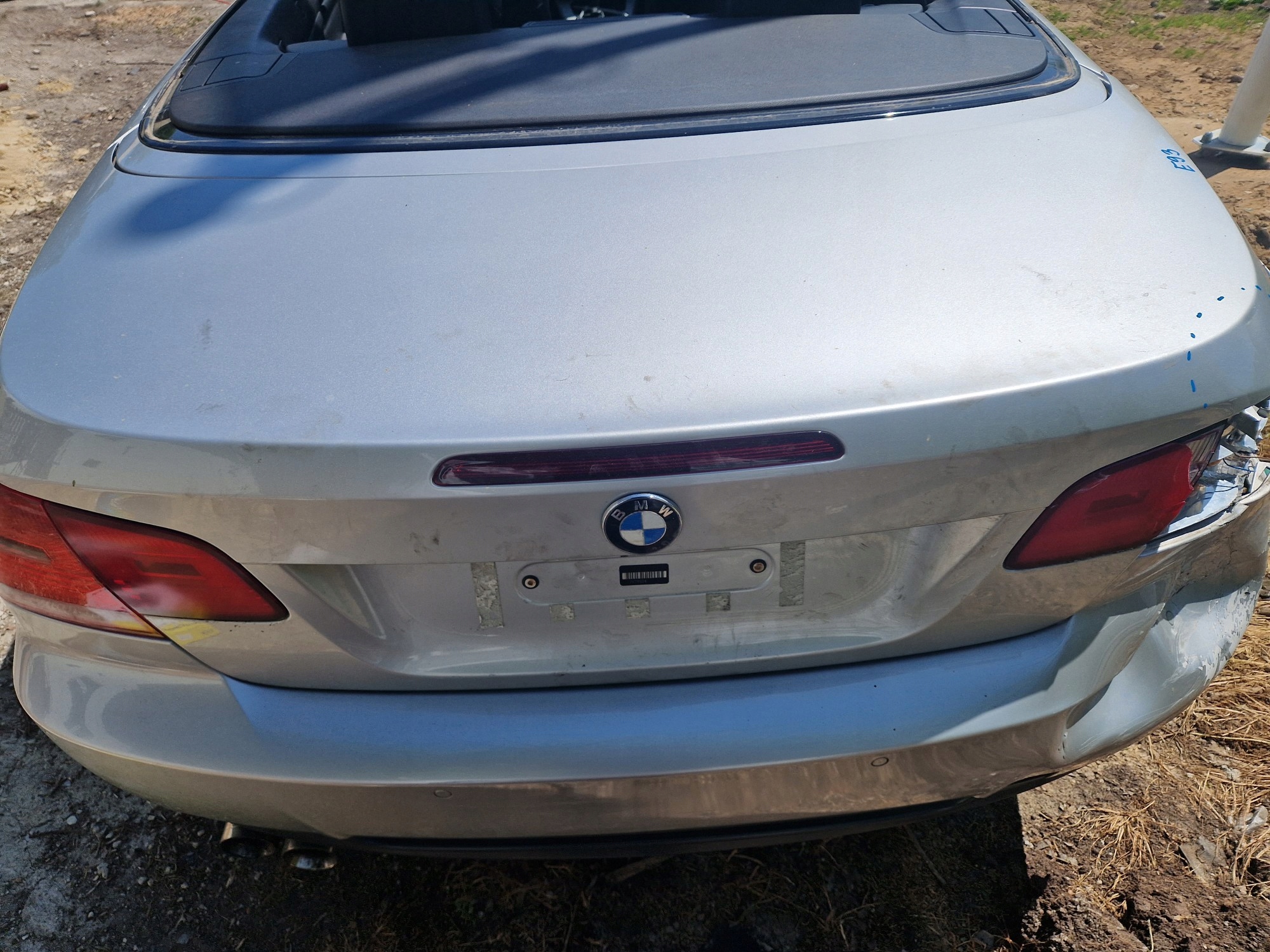 KLAPA TYLNA BMW E93 354/7 TITANSILBER Typ samochodu Samochody osobowe