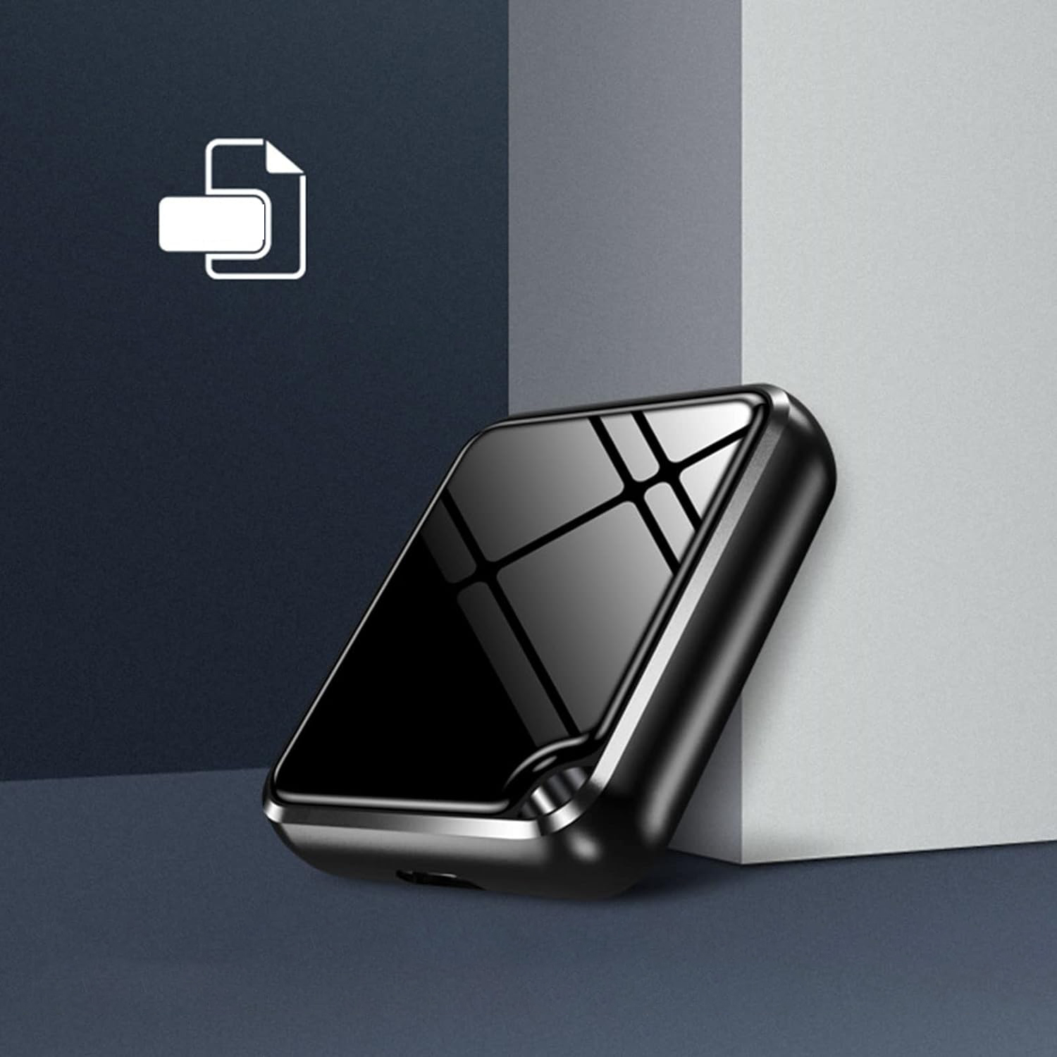 DYKTAFON SZPIEGOWSKI MINI PODSLUCH MP3 USB 16GB Złącza USB