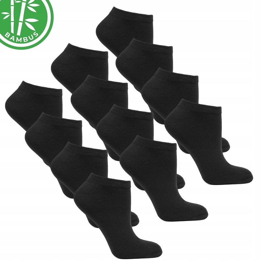 

6x Stopki Bambusowe czarne Moraj 6PAK 39-42