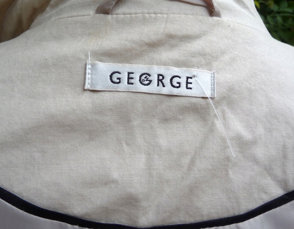 GEORGE KRÓTKI PŁASZCZ KURTKA LUŹNA BAWEŁNA 10 38 M Rozmiar M