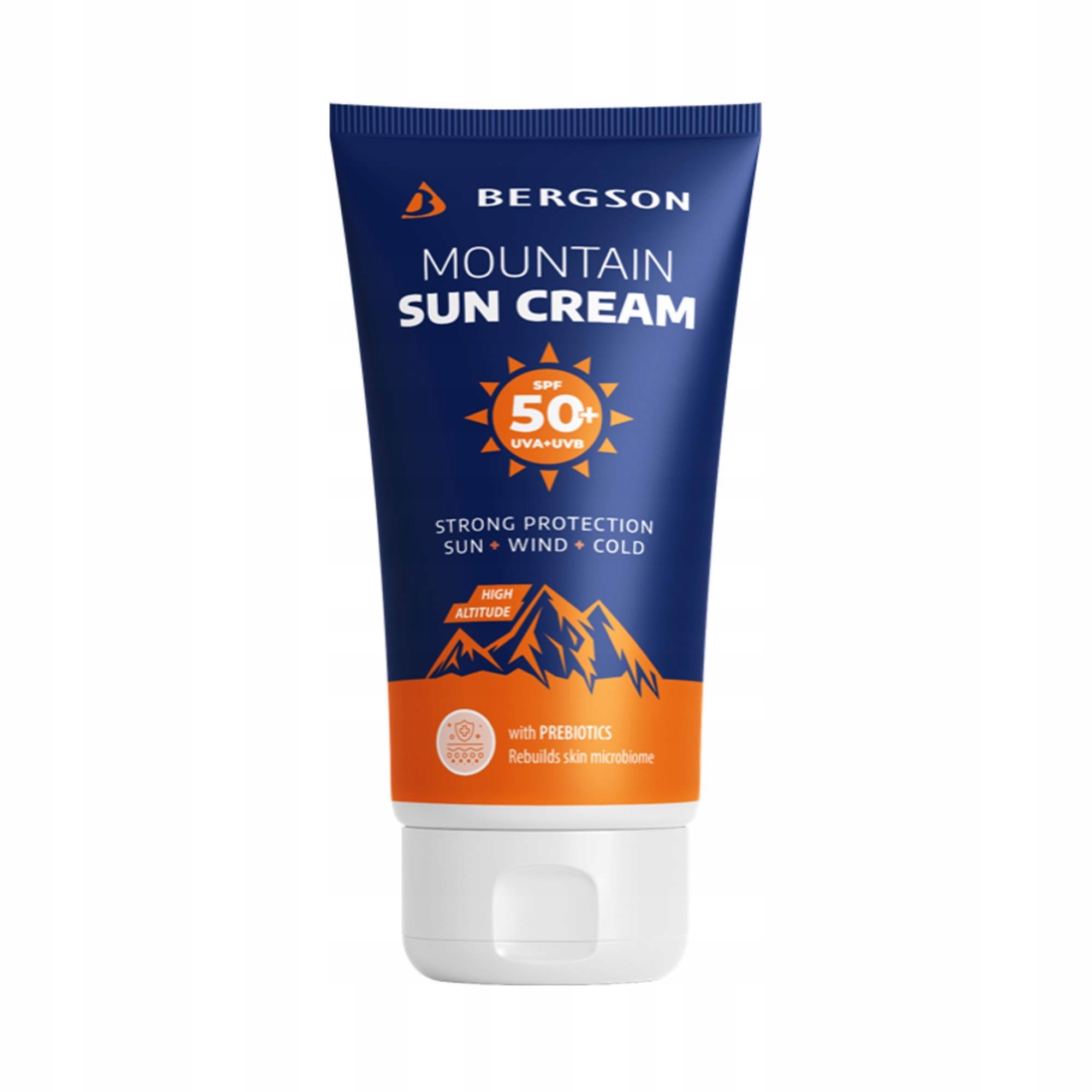 BERGSON KREM OCHRONNY SPF 50+ ochrona przed słońce
