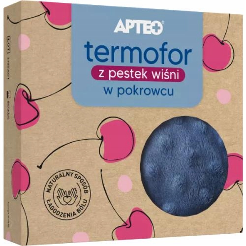 

Apteo Termofor z pestek wiśni niebieski